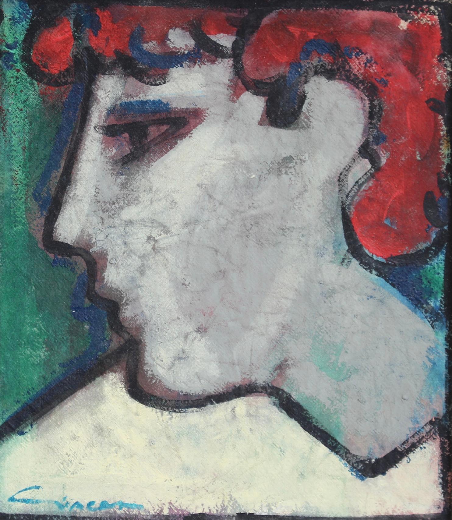 Florentine Expressions: A Portrait Series VIII - Painting by Unknown
