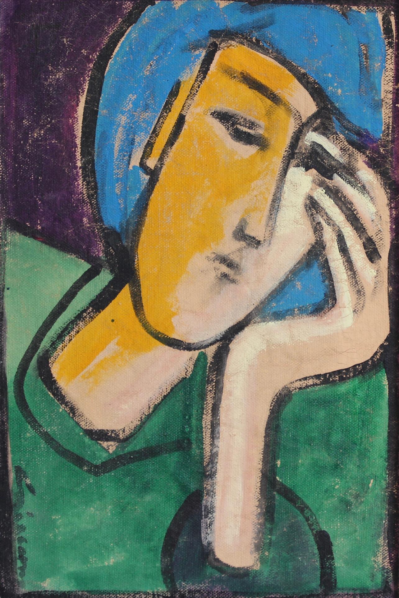 Florentine Expressions: A Portrait Series XI - Painting by Unknown
