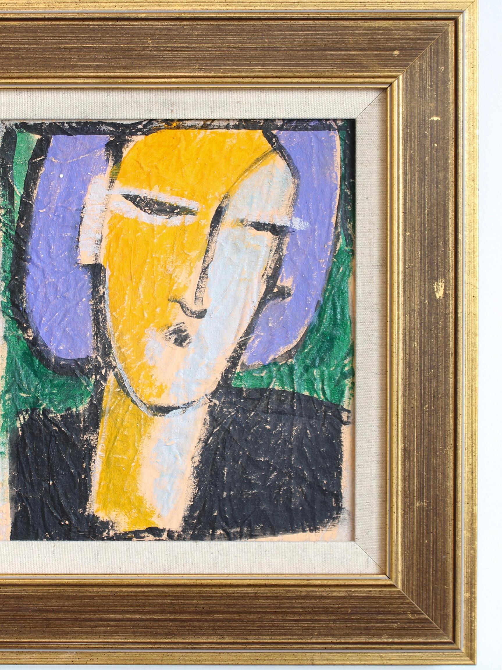 Florentine Expressions: A Portrait Series XII - Modern Painting by Unknown