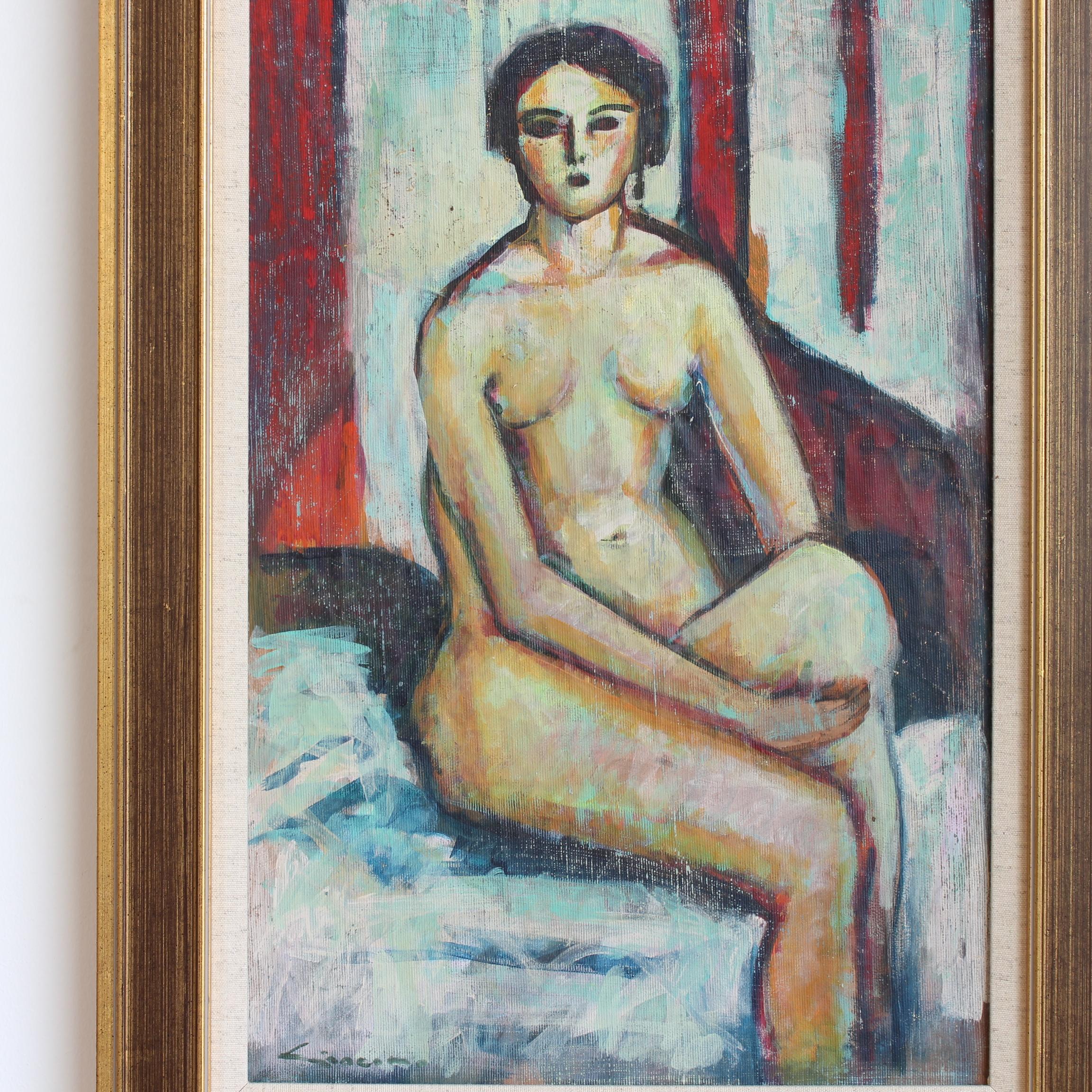 Florentine Expressions: A Portrait Series XIII - Modern Painting by Unknown