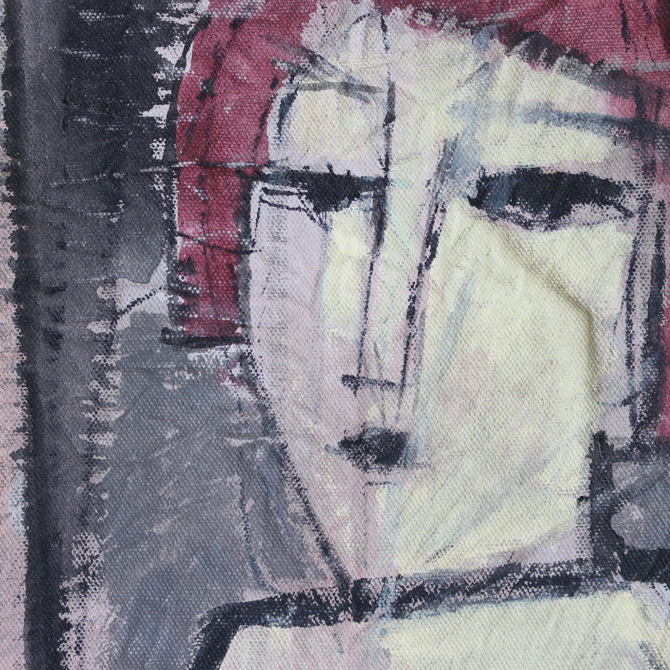 Florentine Expressions: A Portrait Series XVI (circa 1980s-90s) For Sale 5
