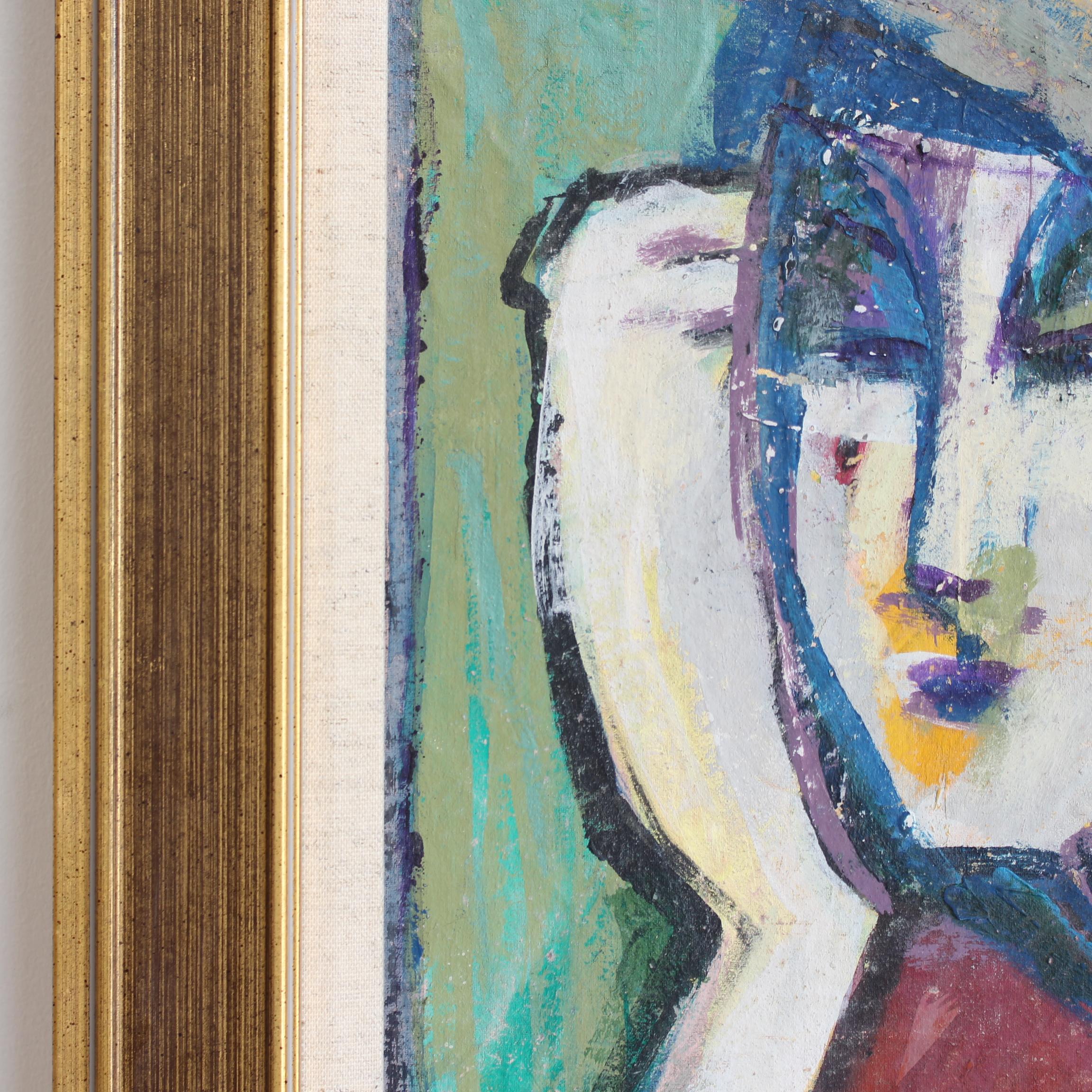 Florentine Expressions: A Portrait Series XX (circa 1980s-90s) For Sale 7