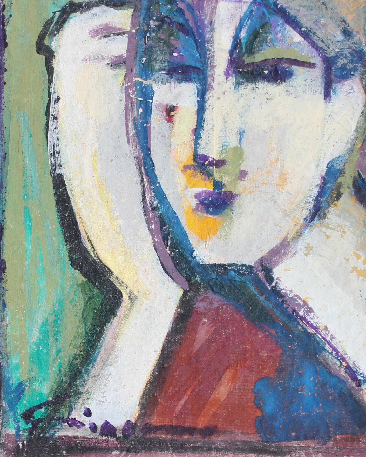 Florentine Expressions: A Portrait Series XX (circa 1980s-90s) For Sale 2
