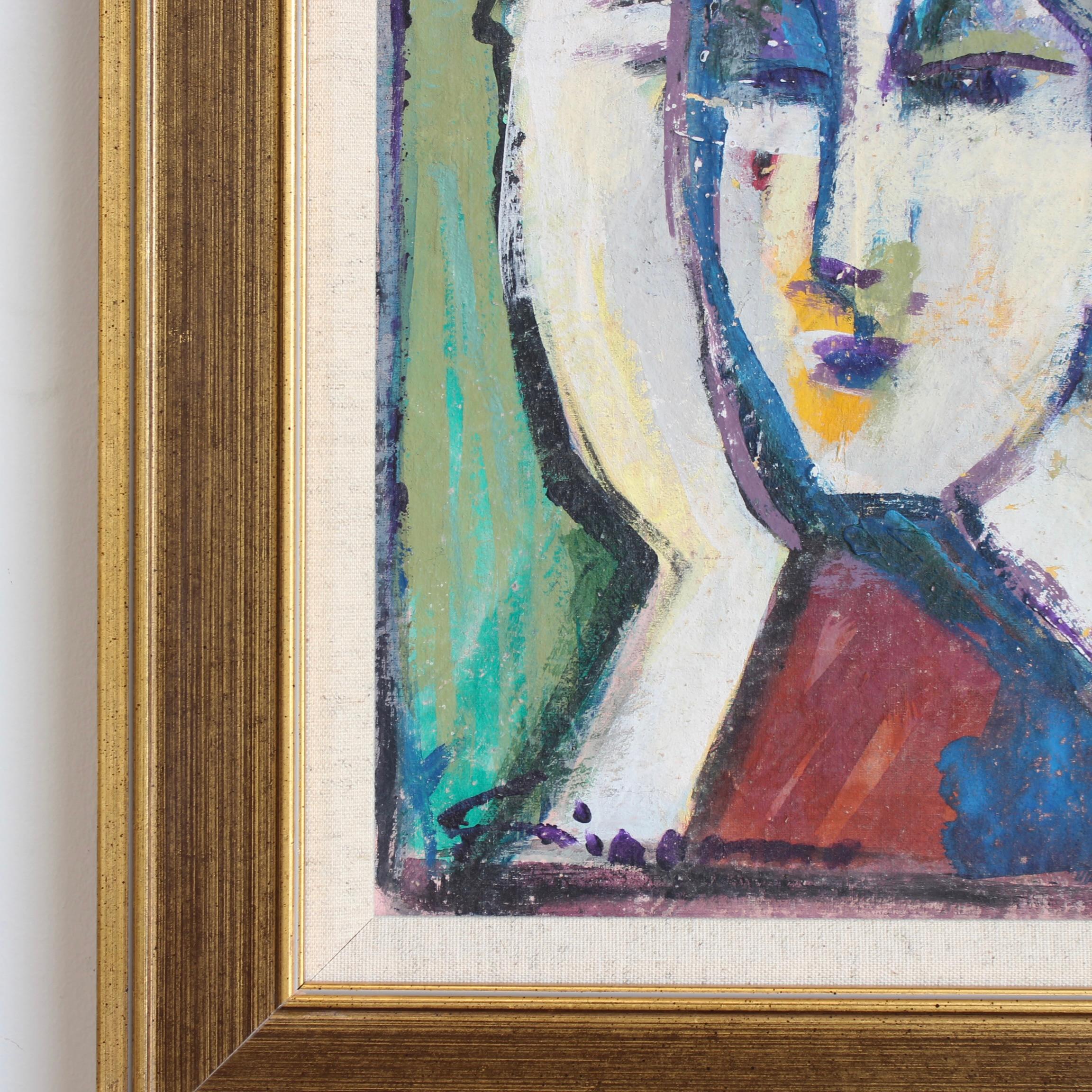 Florentine Expressions: A Portrait Series XX (circa 1980s-90s) For Sale 3