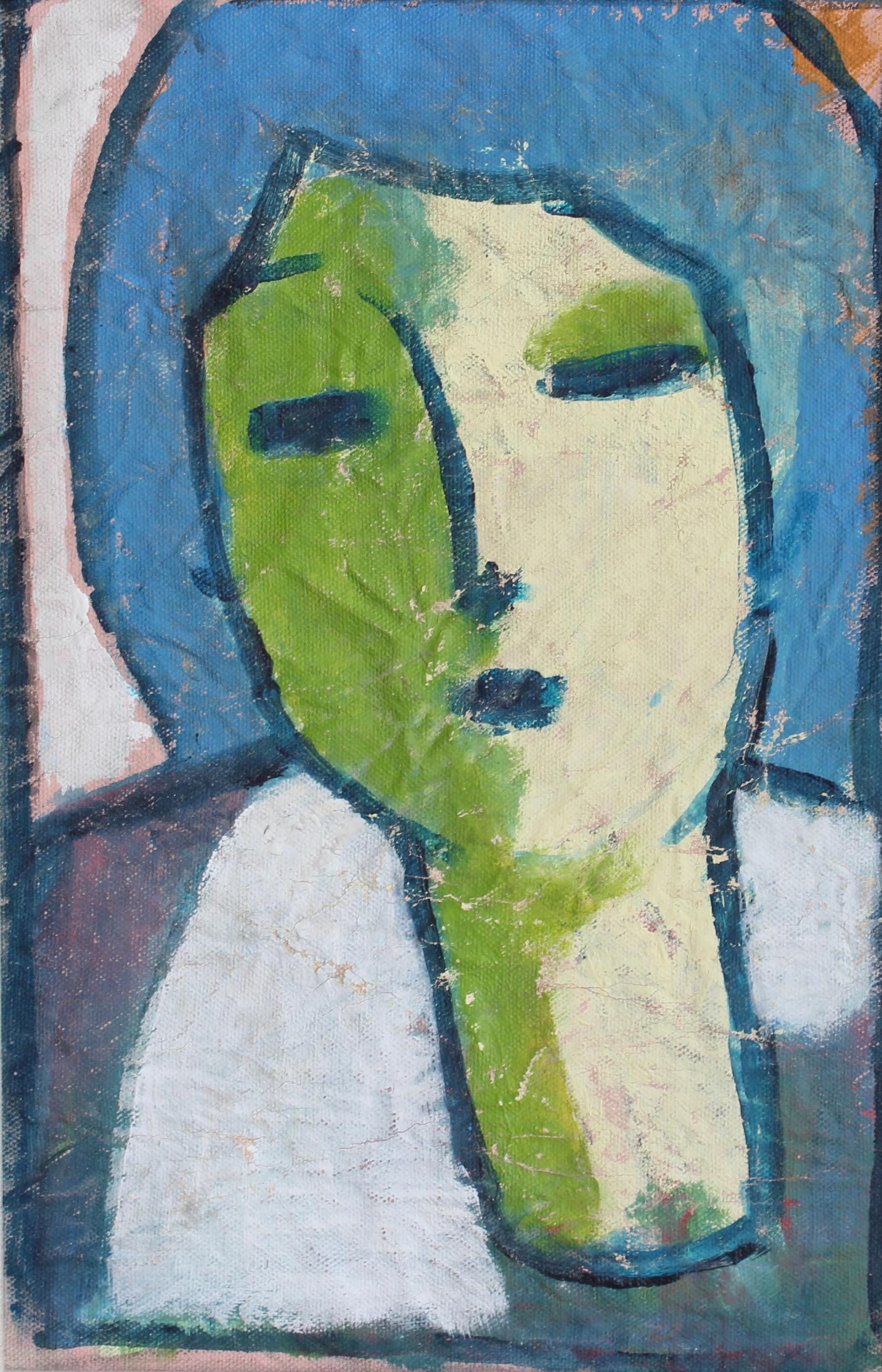 Florentine Expressions: A Portrait Series XXI - Modern Painting by Unknown