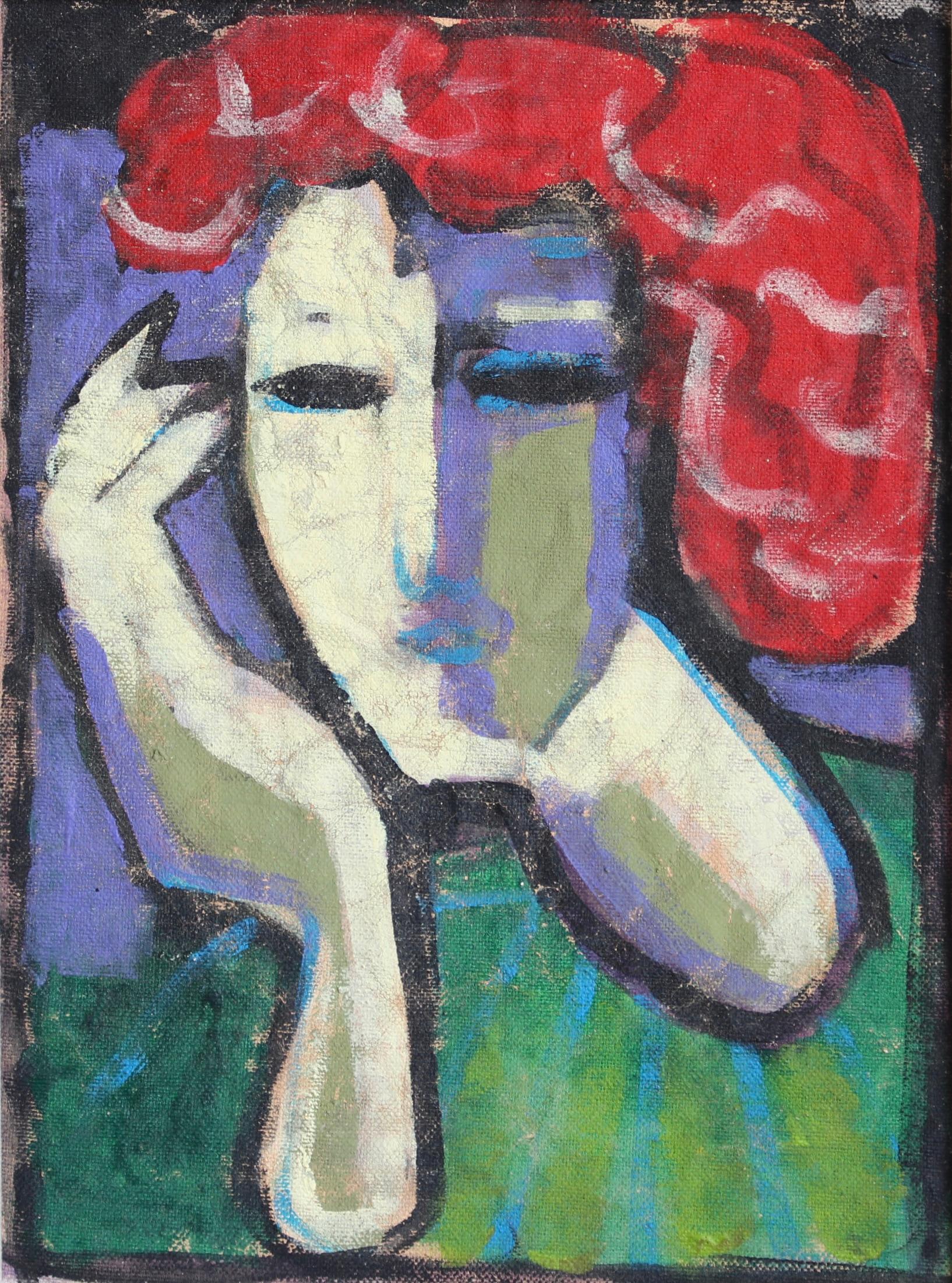Florentine Expressions: A Portrait Series XXIII - Painting by Unknown
