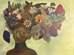 Dea dei fiori - Dipinti figurativi - Arte concettuale di Marc Zimmerman