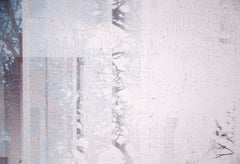 Foresta invernale nebbiosa astratta