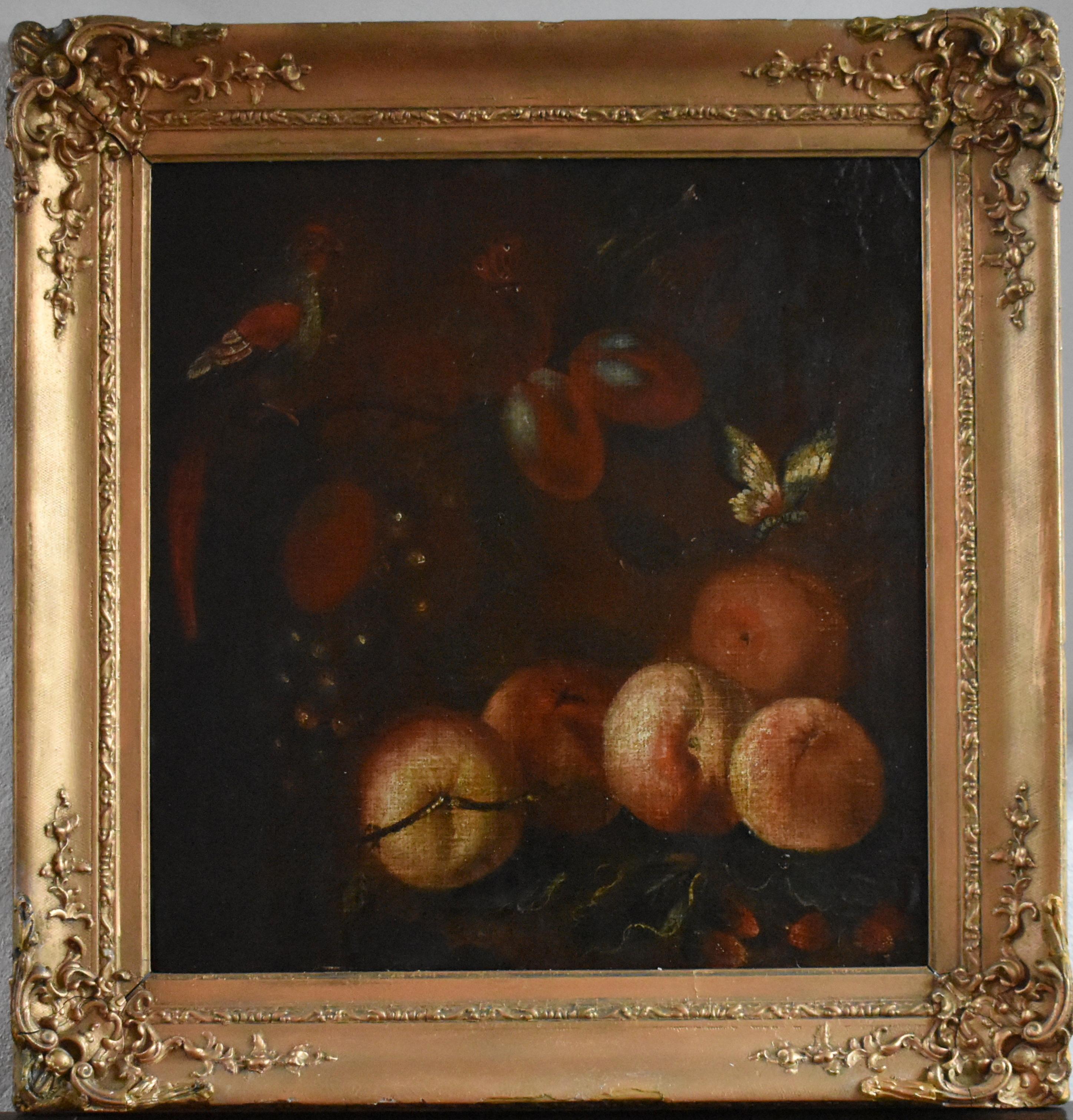 Follower of Adriaen Coorte (1665-1707) 18th Century Still Life c1795 Dutch  For Sale 6