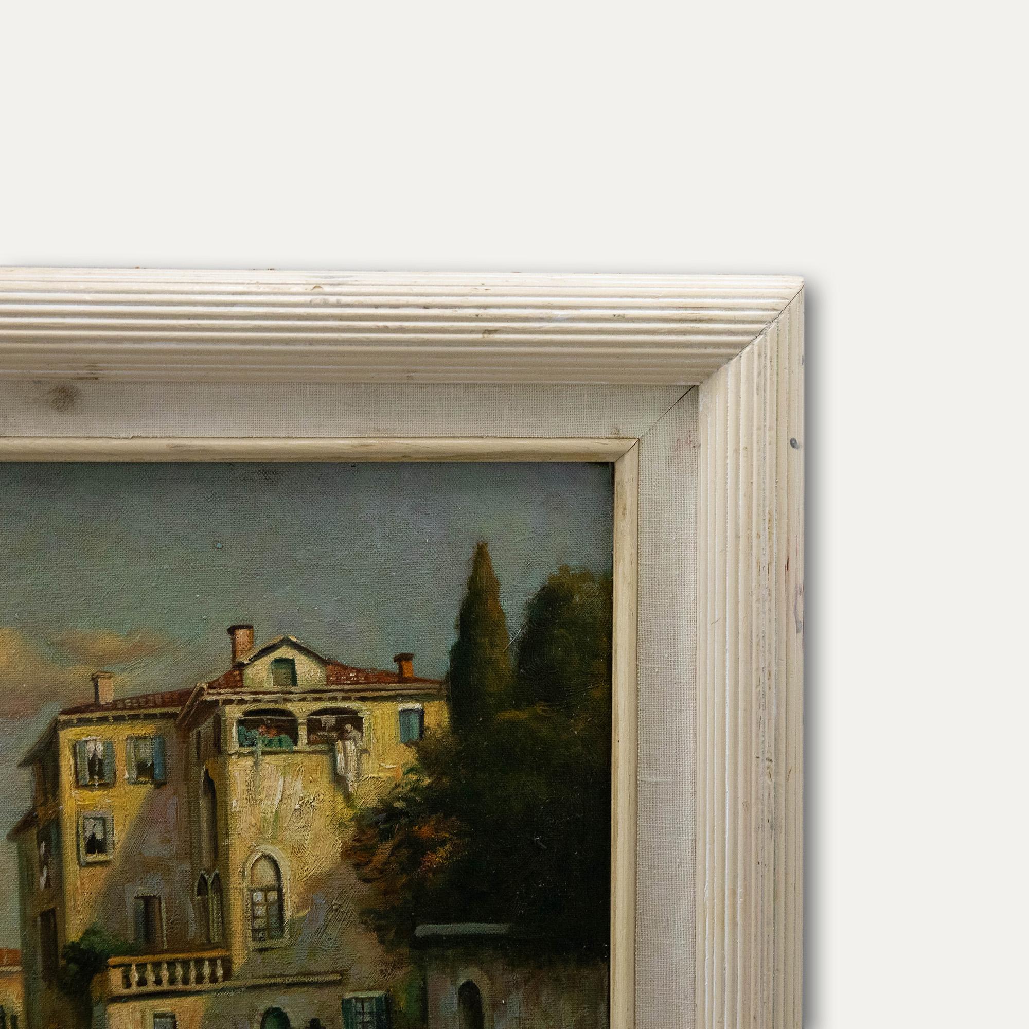 Follower of Antoine Bouvard (1870-1956) - Oil, An Evening in Venice 82 For Sale 2