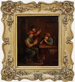 Follower of David Teniers (1610-1690) - 20th Century Oil, Tavern Scene