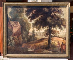 Baroque Flemish painter - 17th century landscape painting - Paul Bril