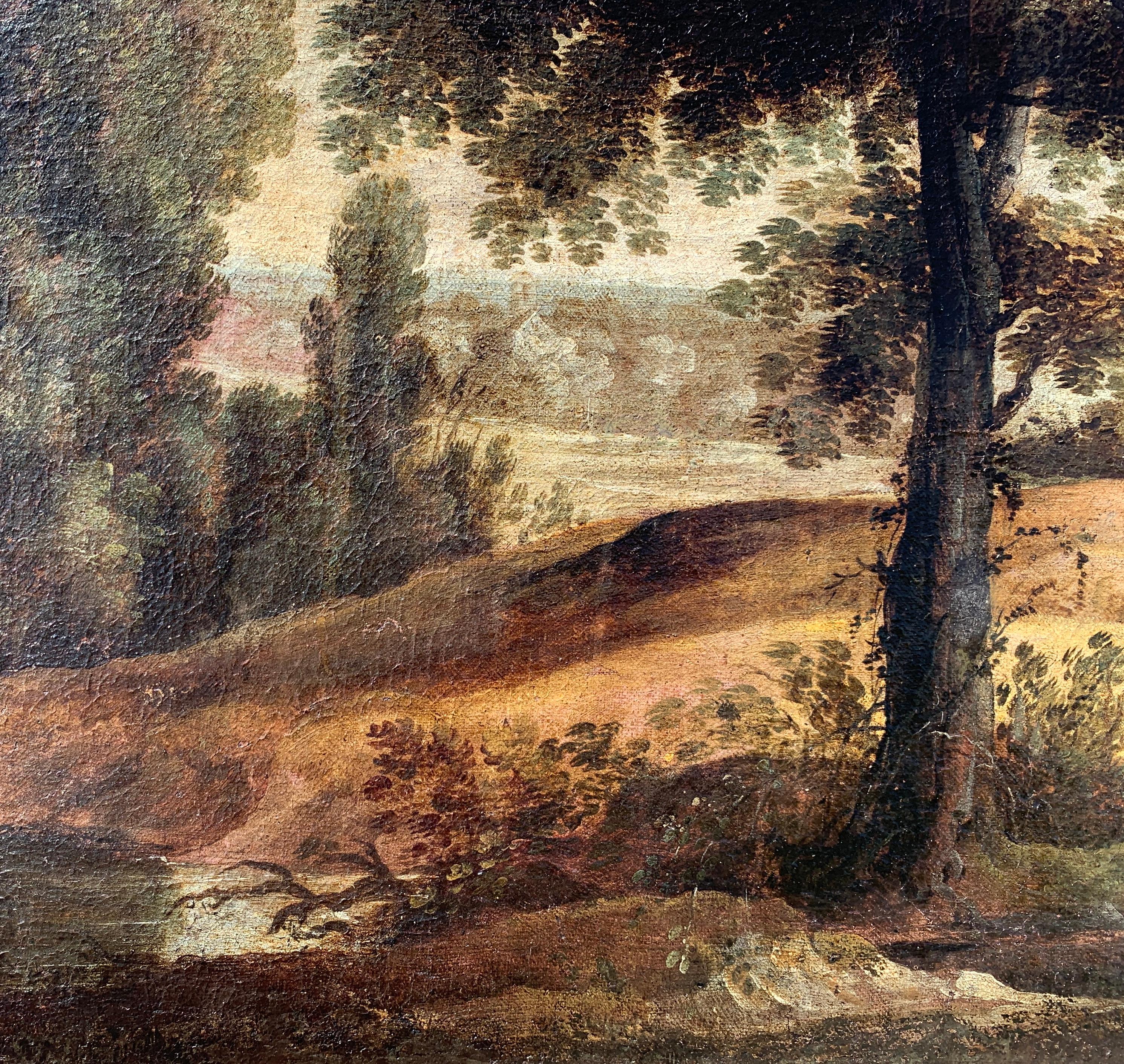 Flämischer Barockmaler - Landschaftsmalerei des 17. Jahrhunderts - Paul Bril im Angebot 1
