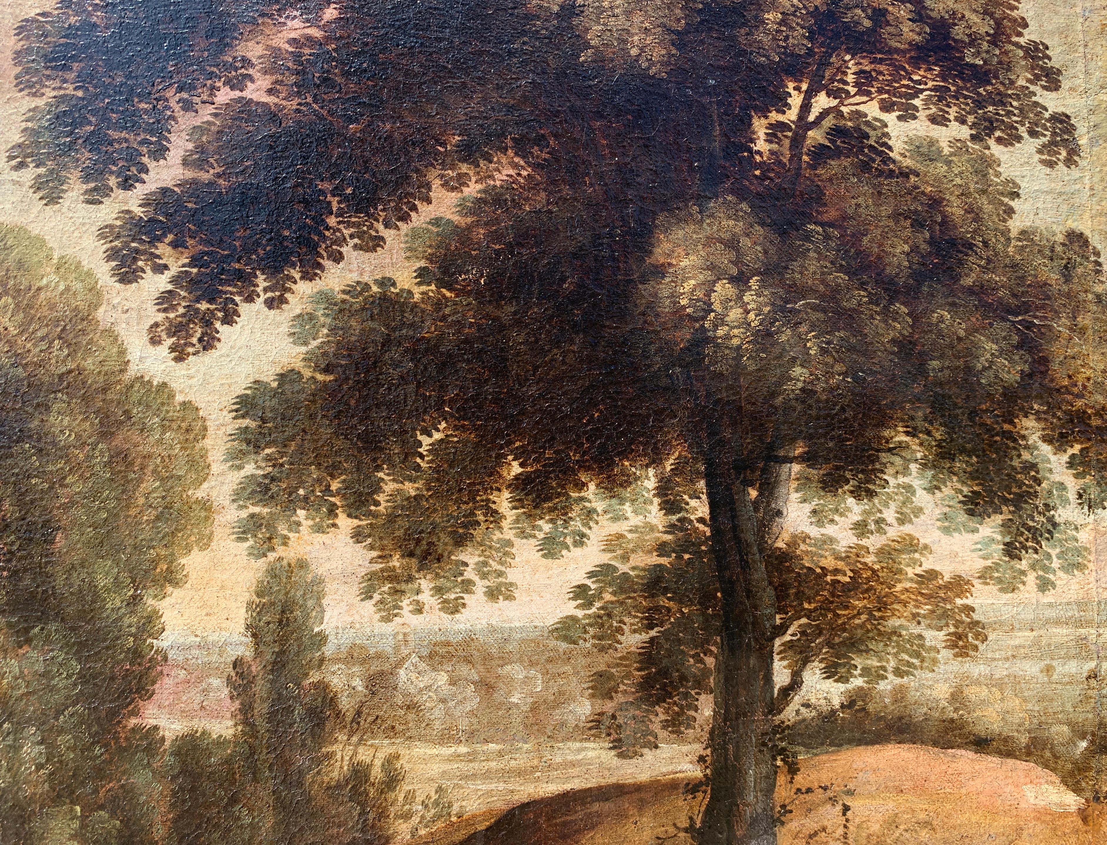 Peintre flamand baroque - peinture de paysage du 17e siècle - Paul Bril - Baroque Painting par Unknown