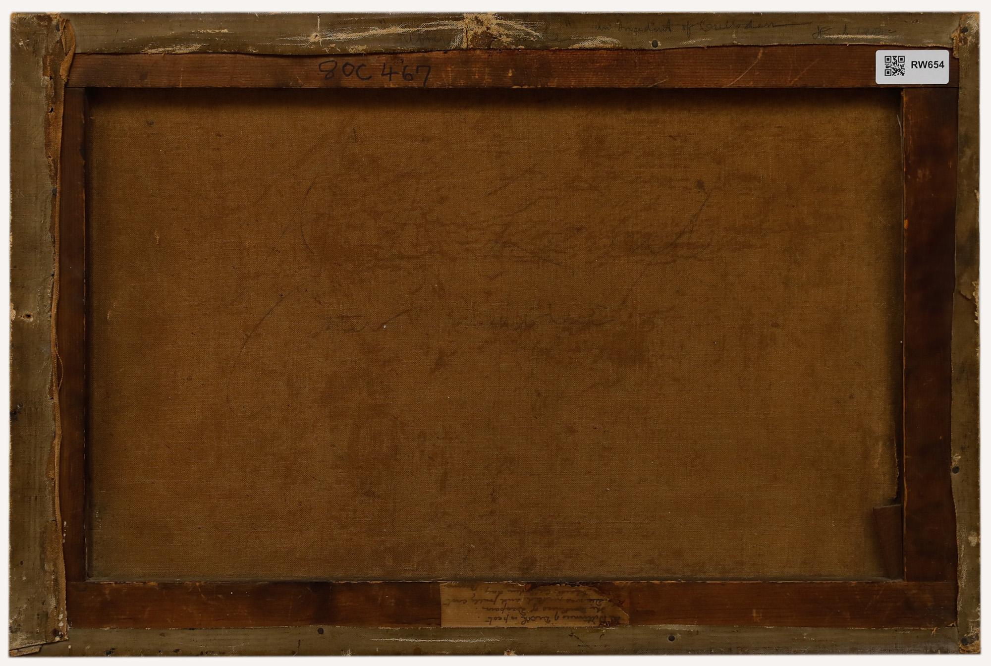 Für die Restaurierung 19. Jahrhundert Öl - Die Bitterkeit des Todes ist vorbei – Painting von Unknown