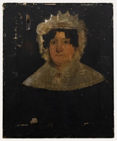 For Restoration  19th Century Oil - Victorian Lady