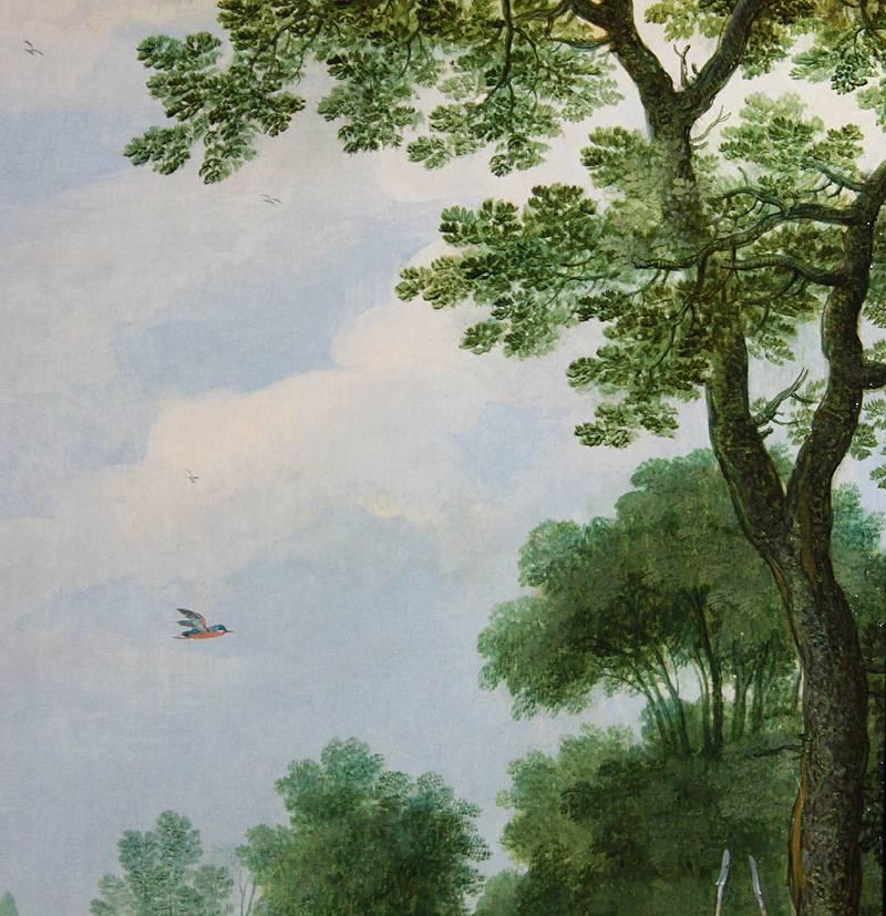 Forest landscape with figures -attributed: Meesters met de Hemden- For Sale 1
