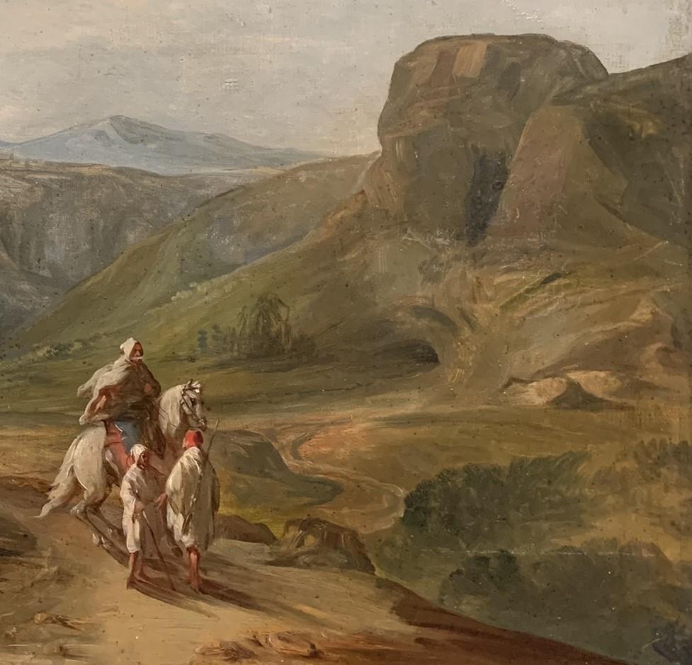 Forteresse au pied de l'Atlas avec les Berbères. Maroc. 19ème siècle. 7
