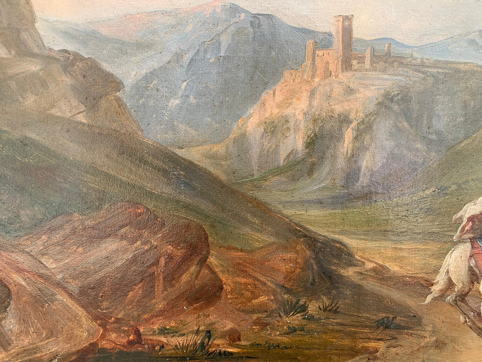 Forteresse au pied de l'Atlas avec les Berbères. Maroc. 19ème siècle. 11