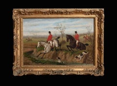 Fuchsjagd-Szene, 19. Jahrhundert Johann Friedrich II. HERRING (1815-1907)
