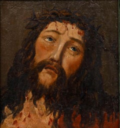 Framed 18th Century Oil - Ecce Homo