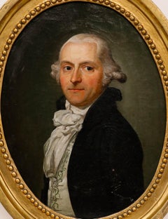 Framed 18th Century Oil - Portrait of a Gentleman