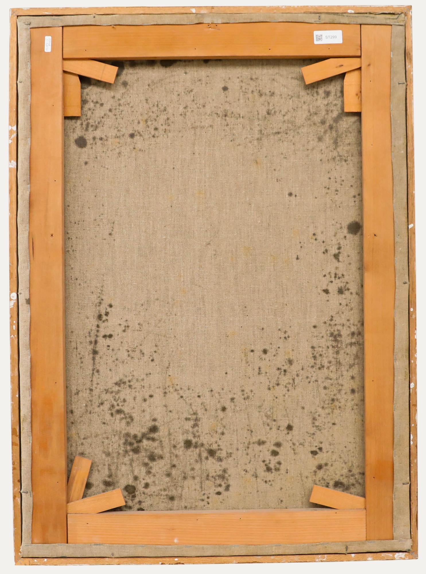 Gerahmtes Öl aus dem 18. Jahrhundert - Saint John the Baptist (Braun), Figurative Painting, von Unknown