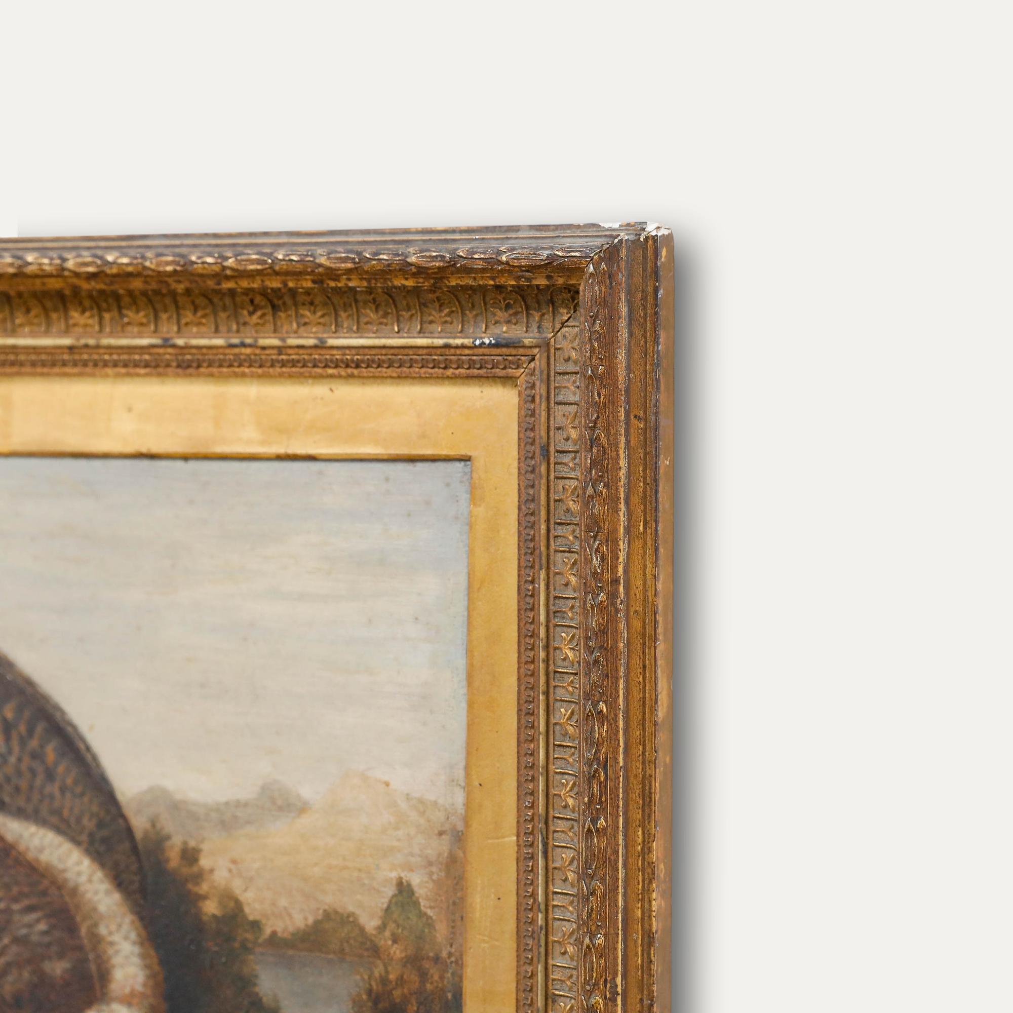 Huile encadrée du 19ème siècle - Bécassine morte en vente 1