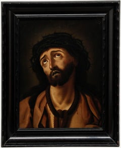Framed 19th Century Oil - Ecce Homo