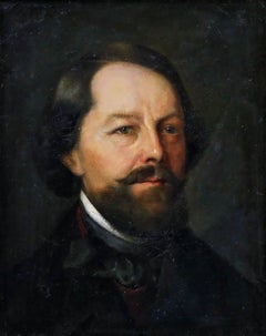 Framed 19th Century Oil - Portrait of a Gentleman