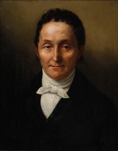 Framed 19th Century Oil - Portrait of a Gentleman