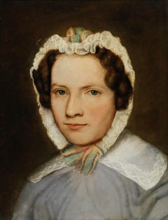 Framed 19th Century Oil - Portrait of a Lady