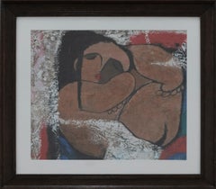 Framed 20th Century Acrylic - Rest