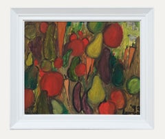 Framed 20th Century Oil - Allotment Bounty