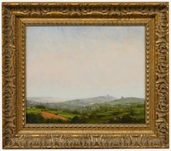 Framed 20th Century Oil - Cornish Landscape Framed 20th Century Oil - Cornish Landscape