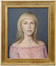 Framed 20th Century Oil - Portrait of a Lady