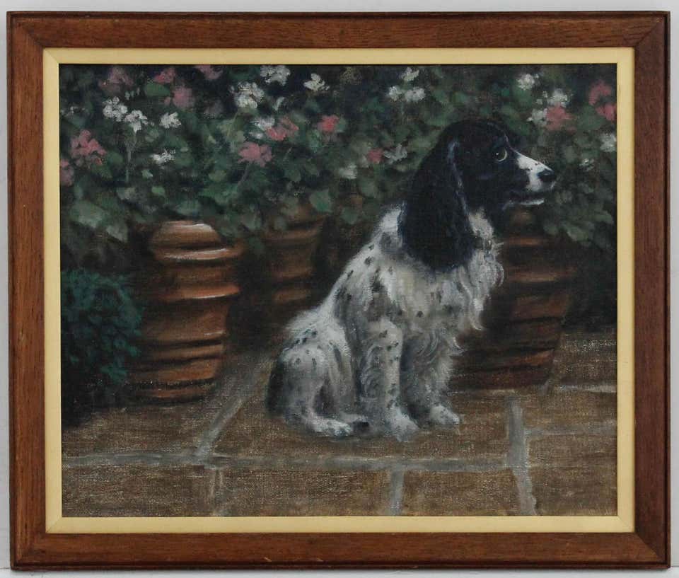 Master Cocker Dog Portrait Paintings - 119 For Sale at 1stDibs