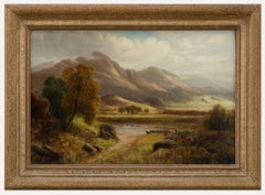Vintage Framed Early 20th Century Oil - A Break from Fishing