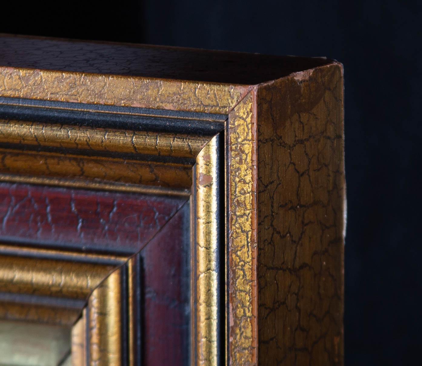 Framed Early 20th Century Oil - The Choir Boy - Black Portrait Painting by Unknown