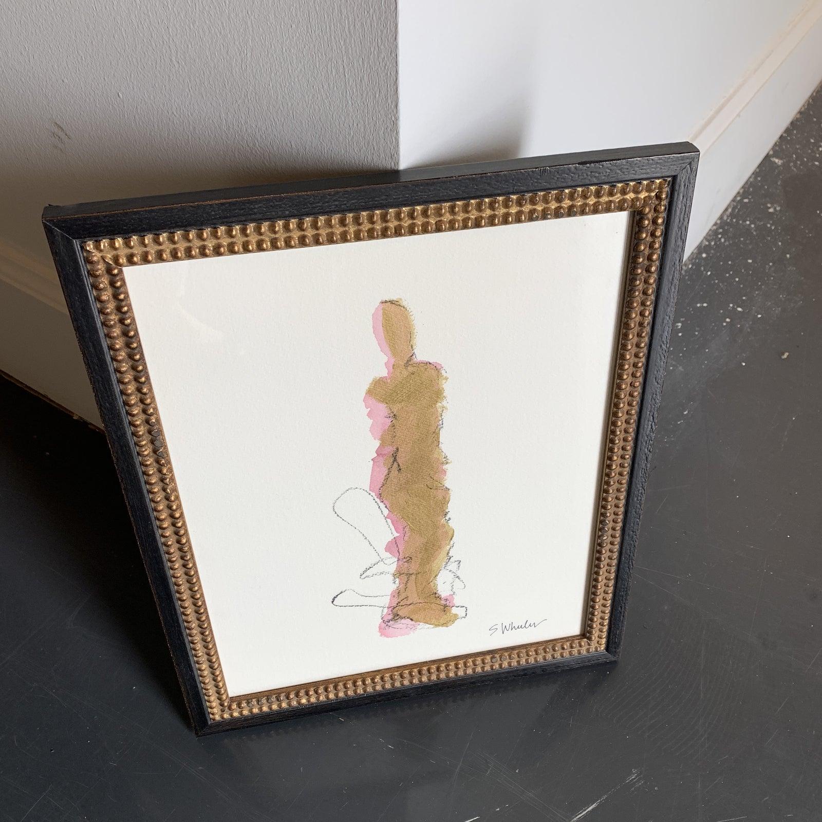 Framed Figure by Stephanie Wheeler 1