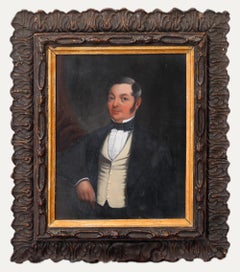 Framed Late 19th Century Oil - A Distinguished Gentleman