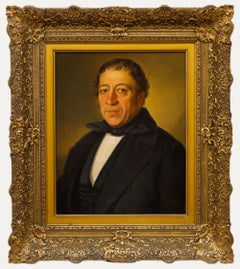 Framed Late 19th Century Oil - Portrait of a European Gentleman