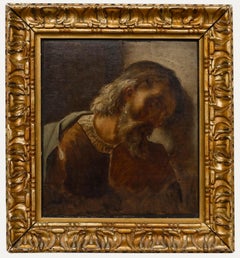 Antique Framed Late 19th Century Oil - The Knight Dalibor