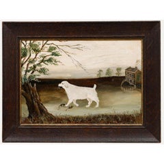 Framed Late 19th Century Oil - The Rat Catcher