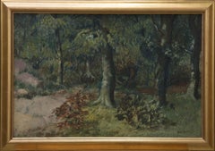 Framed Mid 20th Century Oil - The Forest