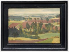Framed Mid 20th Century Oil - The Month of March