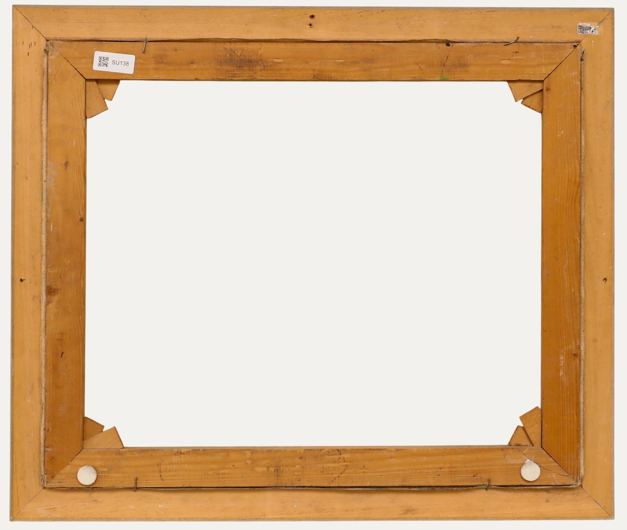 Framed Mid 20th Century Oil - Thirsty Work - Black Figurative Painting by Unknown