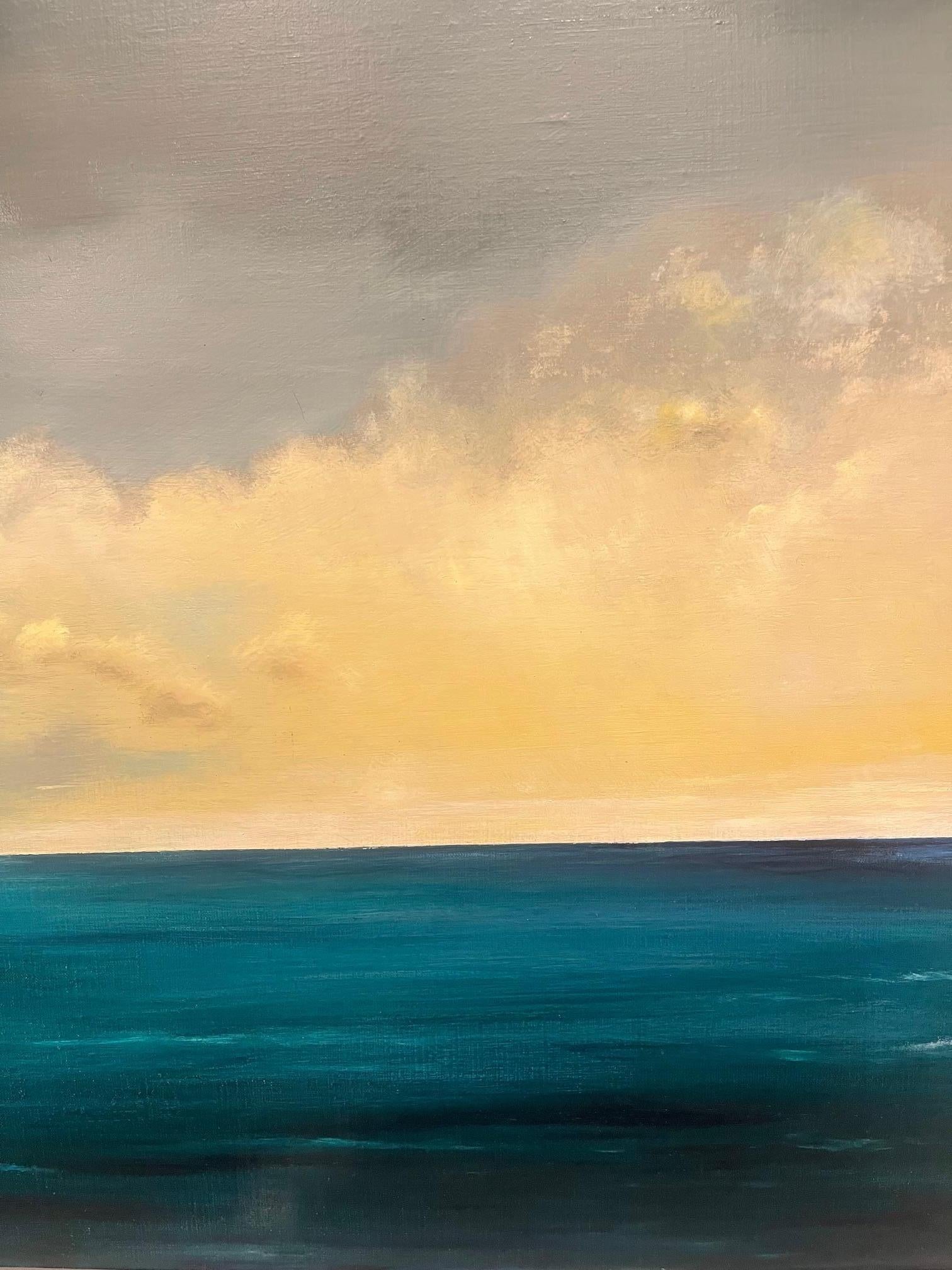 Gerahmtes Ölgemälde auf Leinwand „Gulf Stream“ von Michael Francis Reagan im Angebot 4