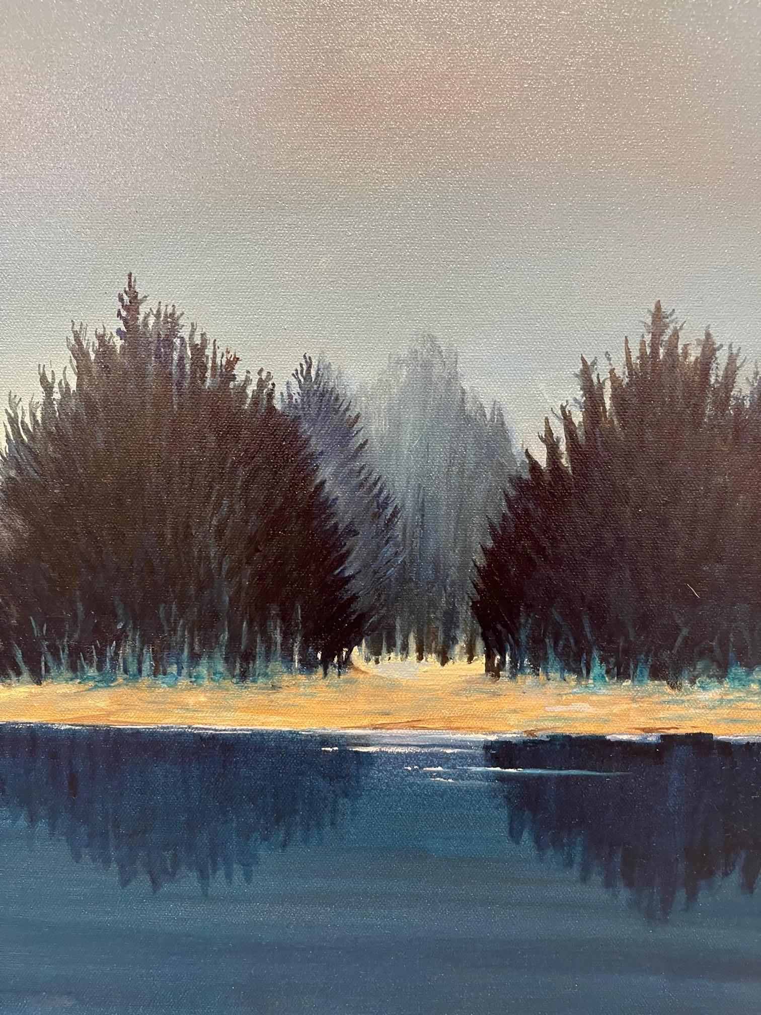 Framed Oil on Canvas 