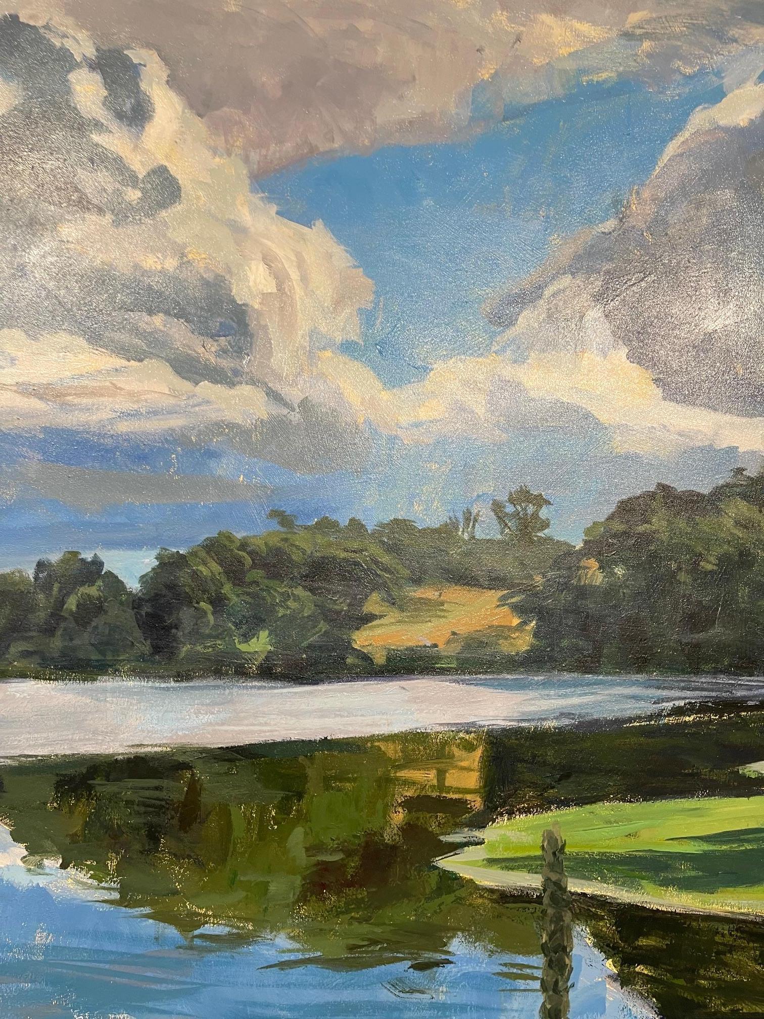 Framed Oil on Canvas 